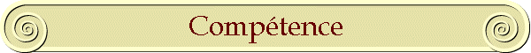 Comptence